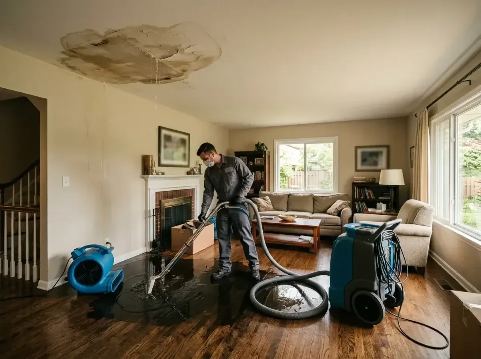 attic-pipe-burst-ceiling-drip-008 — frequently asked questions, Water Damage Restoration & Carpet Care in Baker, LA